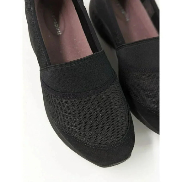 Easy Spirit Women's Twist Black Fabric Slip-On Sneakers Size 7 W (MSRP $69) - Picture 4 of 8